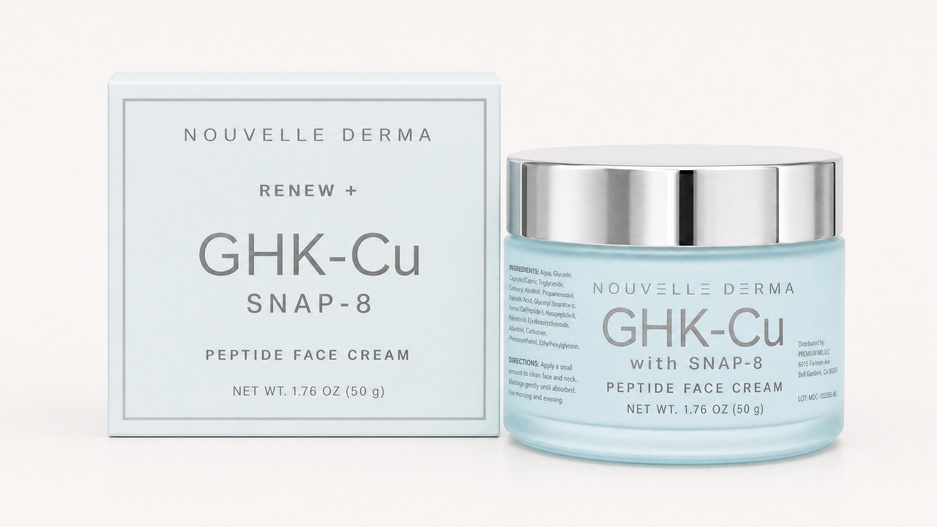 Nouvelle Derma Renew + jar and carton